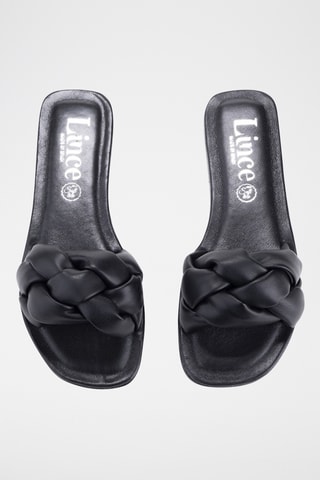 Mules en cuir Malla - Noir