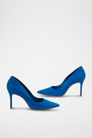 Leren Pumps - Blauw
