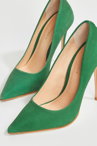 Escarpins en cuir Aelia  - Vert