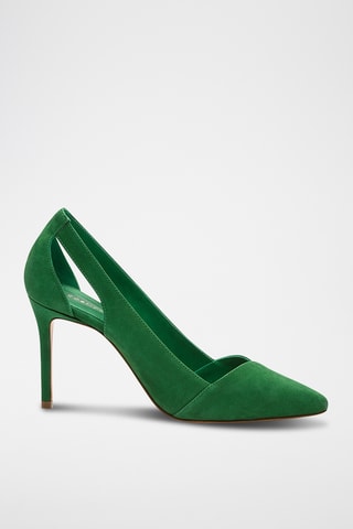 Escarpins en cuir Agani - Vert