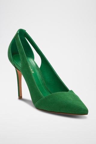 Escarpins en cuir Agani - Vert