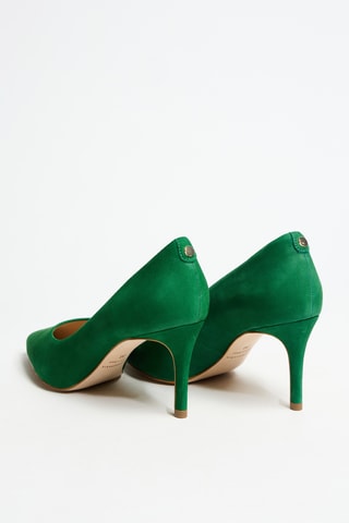 Leren Pumps - Groen