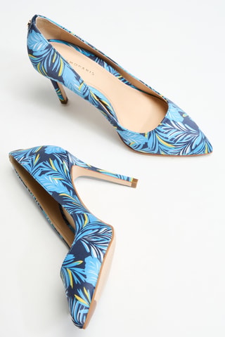 Escarpins en cuir Azoa - Bleu