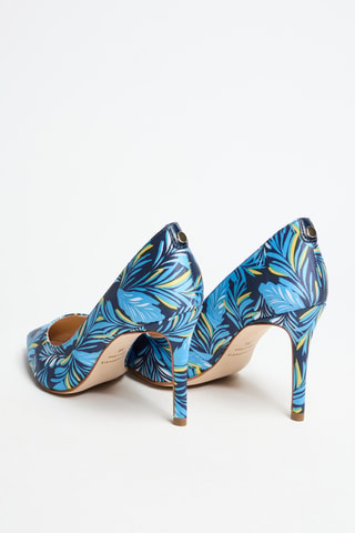 Escarpins en cuir Azoa - Bleu