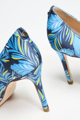 Escarpins en cuir Azoa - Bleu