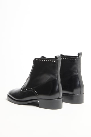 Bottines en cuir Erome - Noir