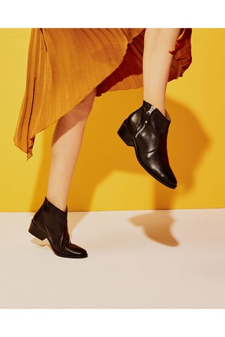 Bottines en cuir Feko - Noir
