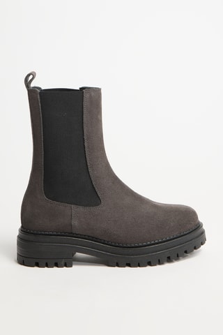 Bottines en cuir Felici - Gris