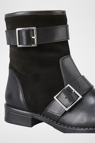 Bottines en nubuck Finai - Noir