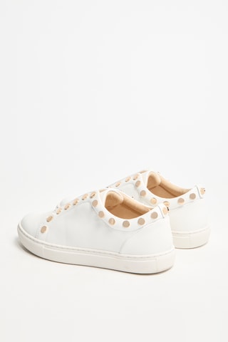 Baskets en cuir Harine - Blanc