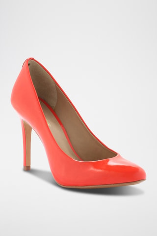 Escarpins vernis en cuir Jelissa - Rouge