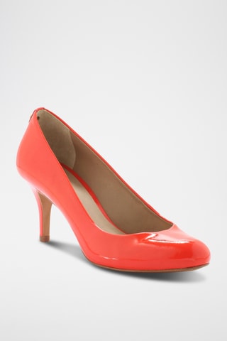 Escarpins vernis en cuir Jennie - Orange