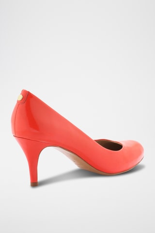 Escarpins vernis en cuir Jennie - Orange