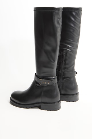 Bottes en cuir Kadini - Noir