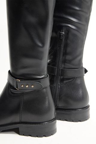 Bottes en cuir Kadini - Noir