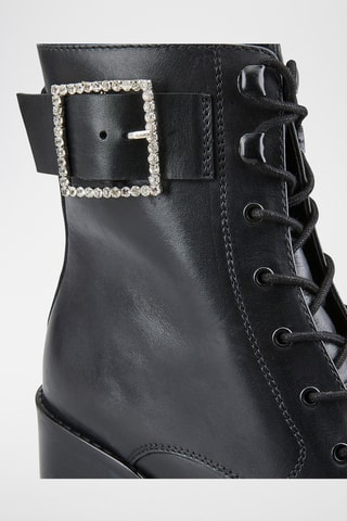 Bottines en cuir Kavian - Noir