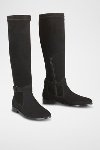 Bottes en nubuck Keila - Noir