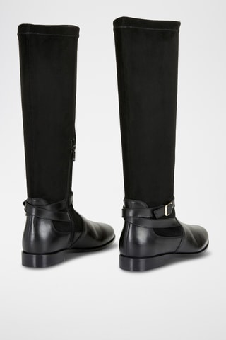 Bottes en cuir Kemila - Noir