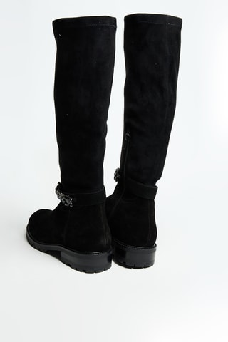 Bottes en cuir Kijou - Noir