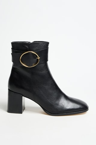 Bottines en cuir Luci - Noir