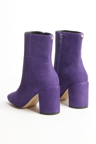 Bottines en cuir Rabea - Violet