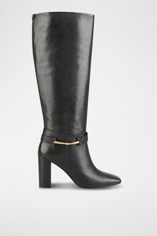 Bottes en cuir Raby - Noir