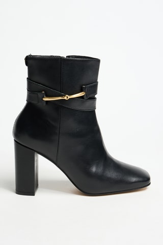 Bottines en cuir Raby - Noir