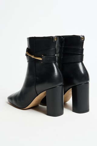 Bottines en cuir Raby - Noir