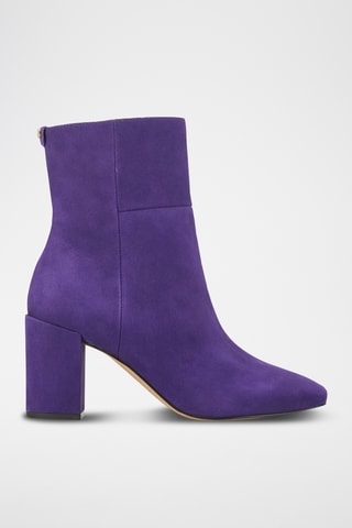 Bottines en cuir Rosas - Violet