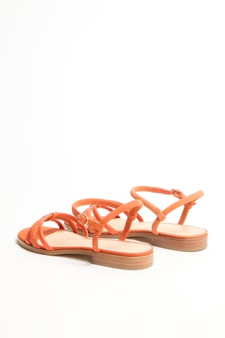 Leren Sandalen - Oranje
