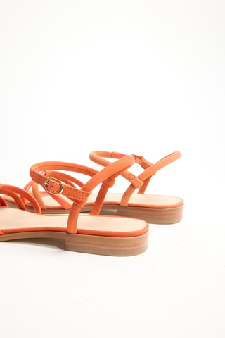 Leren Sandalen - Oranje
