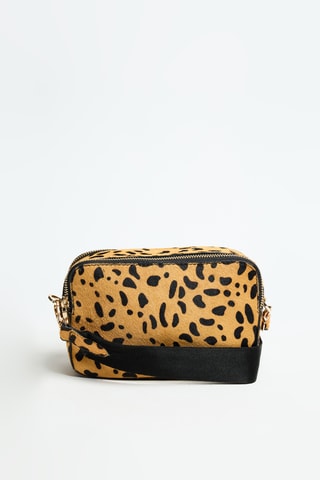 Sac bandoulière en cuir Abri - Marron
