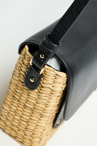 Sac bandoulière Aneta - Noir