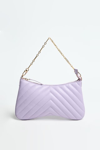 Sac porté épaule Elvire - Lilas