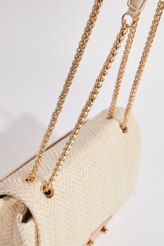 Sac bandoulière Omane - Beige