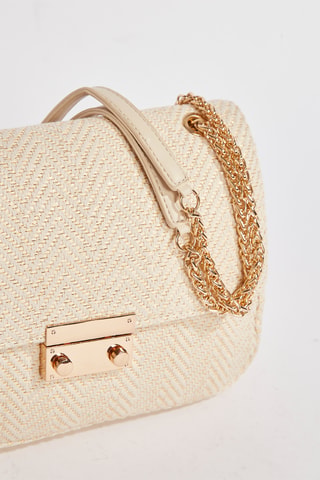 Sac bandoulière Omane - Beige