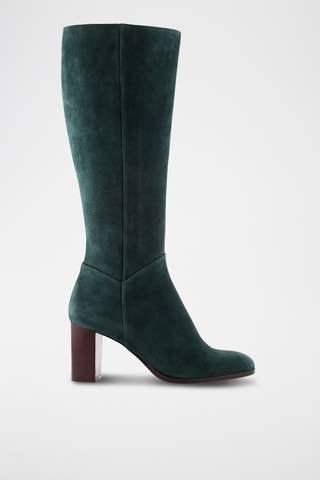 Bottes en cuir Sijoya - Vert foncé
