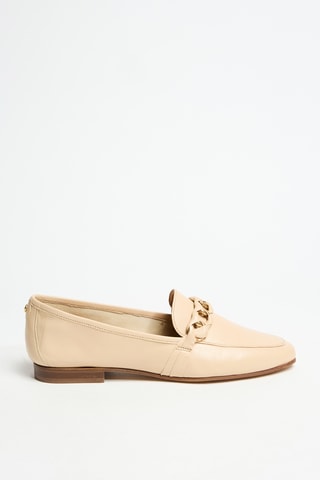 Mocassins en cuir Vanet - Nude