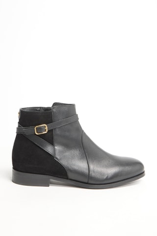 Bottines en cuir Varenne - Noir