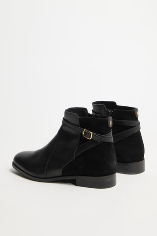 Bottines en cuir Varenne - Noir
