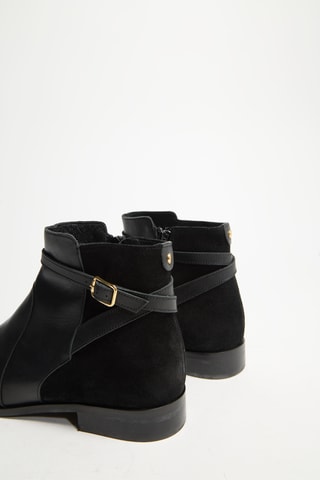 Bottines en cuir Varenne - Noir