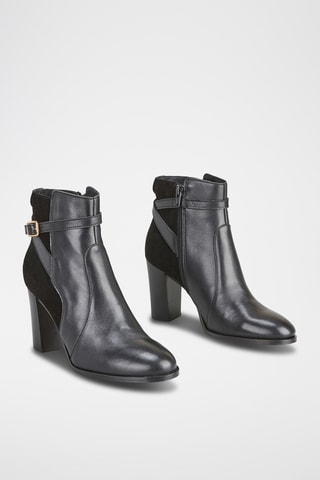 Bottines en cuir Vemille - Noir