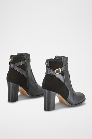 Bottines en cuir Vemille - Noir
