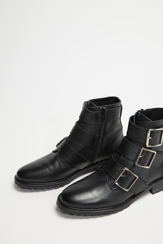 Bottines en cuir Vollinoir - Noir