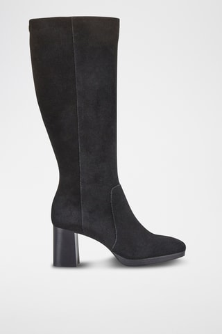 Bottes en cuir Zama - Noir