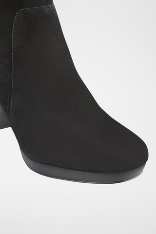 Bottines en cuir Zefina - Noir