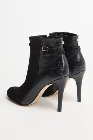 Bottines en cuir Zelene - Noir