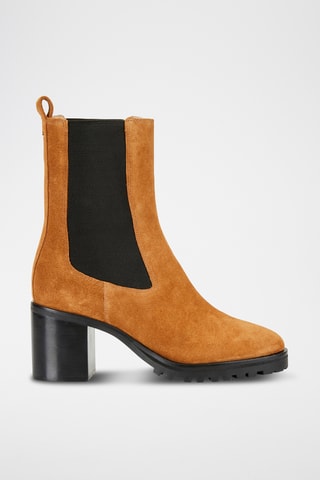 Bottines en cuir Zelici - Camel