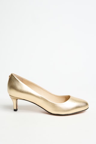 Lakleren Pumps - Goudkleurig