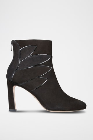 Bottines en cuir Zika - Noir